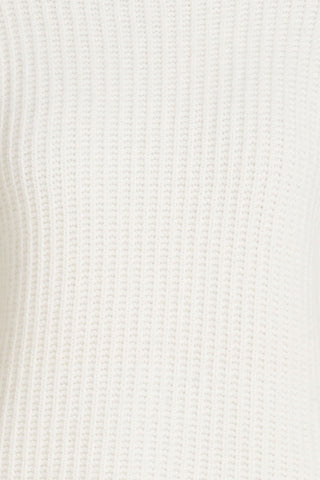AUTUMN CASHMERE RIBBED-KNIT TURTLENECK SWEATER - Size L