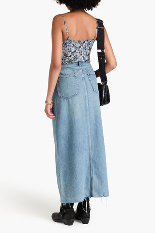 SANDRO FLORAL-PRINT SATIN-TWILL AND CORDED LACE CAMISOLE - Size 3