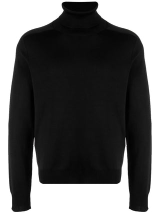 Tom Ford Fine-Knit Turtleneck Sweater in Black