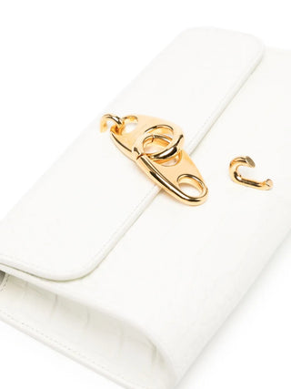 Tom Ford TOM FORD Crocodile-Effect Leather Chain Clutch Bag
