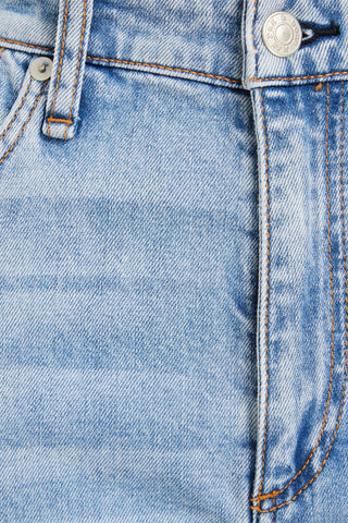 RAG & BONE CASEY DISTRESSED HIGH-RISE KICK-FLARE JEANS - Size 25