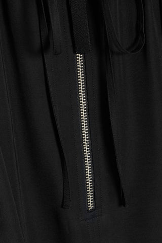 HELMUT LANG GATHERED SATIN BLOUSE - Size S