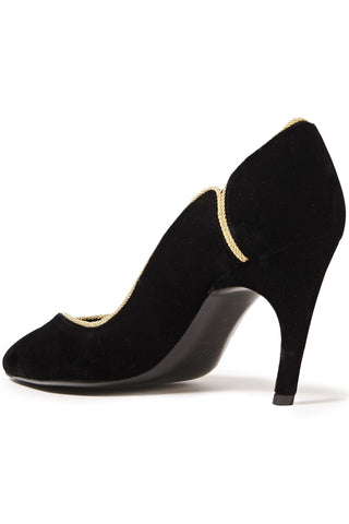 ROGER VIVIER VELVET PUMPS - Size 36