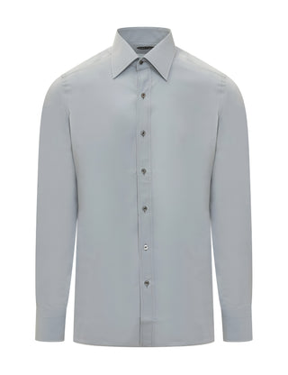Tom Ford Lyocell Blend Spread-Collar Dress Shirt