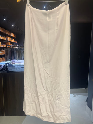 Tom Ford Fluid Crepe Midi Skirt in Blush Pink