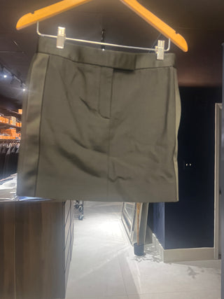 Tom Ford Black Tailored Straight Mini Skirt