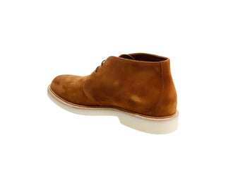 Brunello Cucinelli Brunello Cucinelli Suede Chukka Boots with Contrast Sole