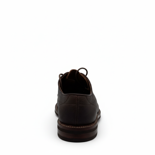 Brunello Cucinelli Grained Leather Lace-Up Derby Shoes