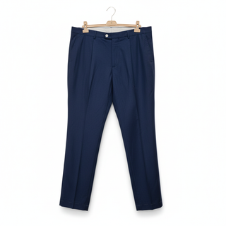 Brunello Cucinelli Mens Blue Dress Pants