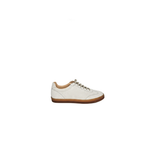 Brunello Cucinelli Smooth Leather Low-Top Lace-Up Sneakers with Gum Sole