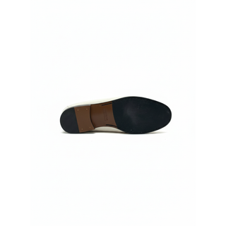 Brunello Cucinelli Suede Horse-bit Loafers in White
