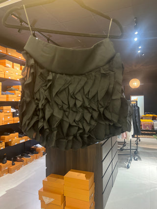 Tom Ford  Ruffled Layered Mini Skirt Black