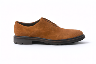 Tod’s Brown Suede Brown Derby Shoe