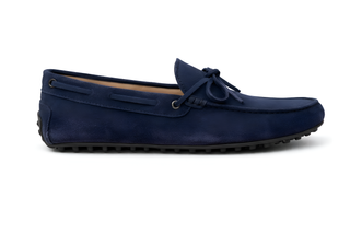 Tod’s Navy Suede Driving Loafer