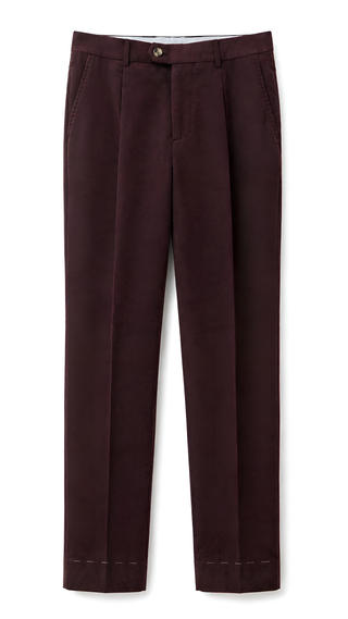 Brunello Cucinelli Textured Wool Single-Breasted Tailored Suit Bordeaux
