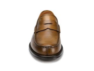Tod’s Brown Leather Penny Loafers