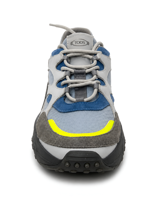 Tod’s Grey Multi-Panel Sneakers
