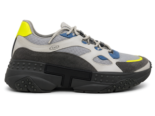 Tod’s Grey Multi-Panel Sneakers