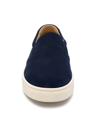 Brunello Cucinelli Mens Slip-On Loafers In Blue