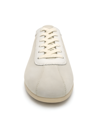 Brunello Cucinelli Off-White Suede Sneakers