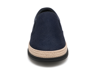 Tod’s Denim Navy Slip-On Espadrilles