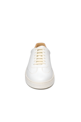 Brunello Cucinelli Mens White Low Top Sneakers