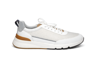 Brunello Cucinelli Mesh and Suede Runner-Inspired Low-Top Sneakers