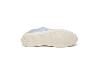 Brunello Cucinelli Mens Light Grey Textured Sneakers