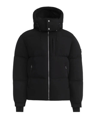 RUDSAK Nylon Hooded Down Puffer Jacket Black