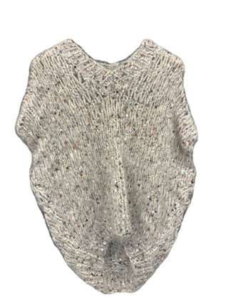 Brunello Cucinelli Sequin-Embellished Melange Knit V-Neck Vest