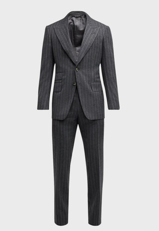 Tom Ford Lana Wool Pinstripe Two-Piece Suit
