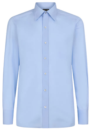 Tom Ford  Mens Light Blue Dress Shirt