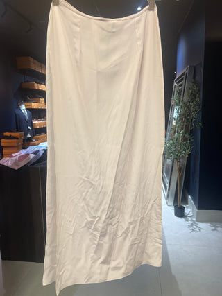 Tom Ford Fluid Crepe Midi Skirt in Blush Pink
