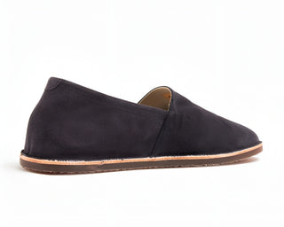Brunello Cucinelli Suede Espadrilles with Striped Grosgrain Tab