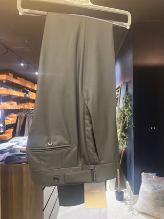 Tom Ford Lana Wool Flat-Front Tuxedo Pants
