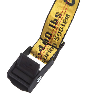 OFF WHITE Woven Industrial Belt with Logo Text
