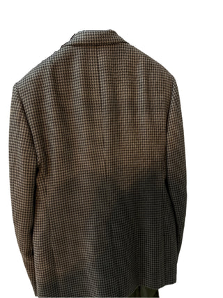 Tom Ford Houndstooth Two-Button Notched Lapel Blazer