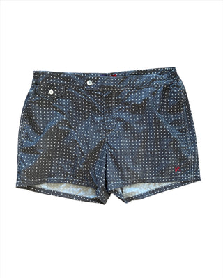 ISAIA Polka Dot Quick-Dry Swim Trunks