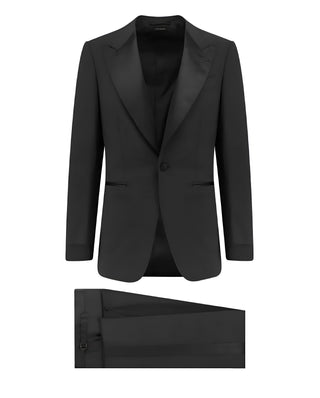 Tom Ford Black Single-Breasted Shawl Lapel O’Conner Tuxedo Suit