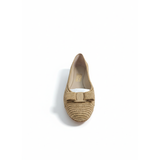 Ferragamo Woven Ballet Flats