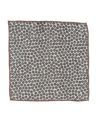 Brunello Cucinelli Pin-Dot Woven Pocket Square