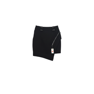 Tom Ford Structured Asymmetric Zipper Mini Skirt