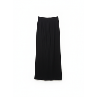 Tom Ford Textured Knit Maxi Skirt with Gold Buttons