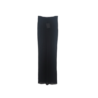 Tom Ford Sheer Knit Column Maxi Skirt Black