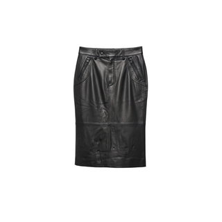 Tom Ford Black Leather Skirt