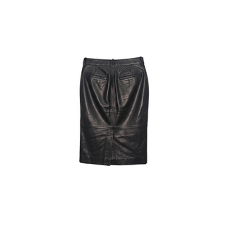 Tom Ford Black Leather Skirt