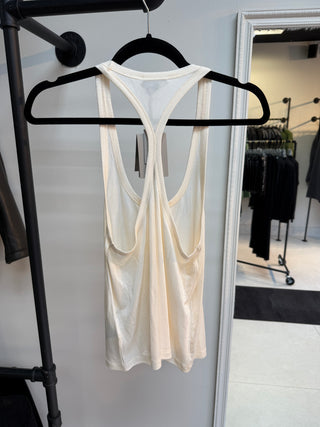 Tom Ford Lightweight Knit Racerback Tank Top in White