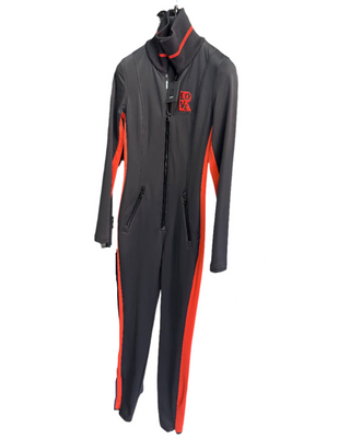 Rudsak Amber High-Collar Jumpsuit with Contrast Panels