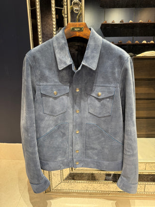 Tom Ford Brushed Suede Western Blouson Jacket