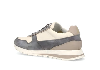 Brunello Cucinelli Mens Sneaker In Grey Suede